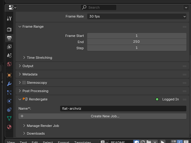 creating new render jobs